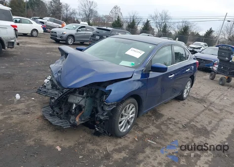 2019 Nissan Sentra Sv из США, поврежденный, VIN 3N1AB7AP4KY279550